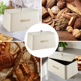 Chlebak, pojemnik na pieczywo, KINGHOFF KH-1950 Beżowy