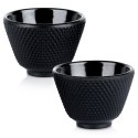 Czarki do herbaty żeliwne emaliowane CAST LINE mini 60 ml 2 szt. VILDE 139689 Czarki do herbaty żeliwne emaliowane CAST LINE mini 60 ml 2 szt. VILDE 139689