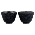 Czarki do herbaty żeliwne emaliowane CAST LINE mini 60 ml 2 szt. VILDE 139689 Czarki do herbaty żeliwne emaliowane CAST LINE mini 60 ml 2 szt. VILDE 139689