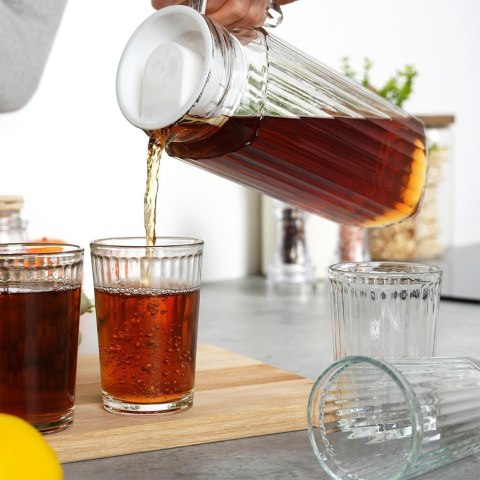 Dzbanek i szklanki na napoje 1.1L / 190 ml zestaw 5-ele EXCELLENT HOUSEWARE 139635 Dzbanek i szklanki na napoje 1.1L / 190 ml zestaw 5-ele EXCELLENT HOUSEWARE 139635