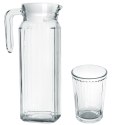 Dzbanek i szklanki na napoje 1.1L / 190 ml zestaw 5-ele EXCELLENT HOUSEWARE 139635 Dzbanek i szklanki na napoje 1.1L / 190 ml zestaw 5-ele EXCELLENT HOUSEWARE 139635
