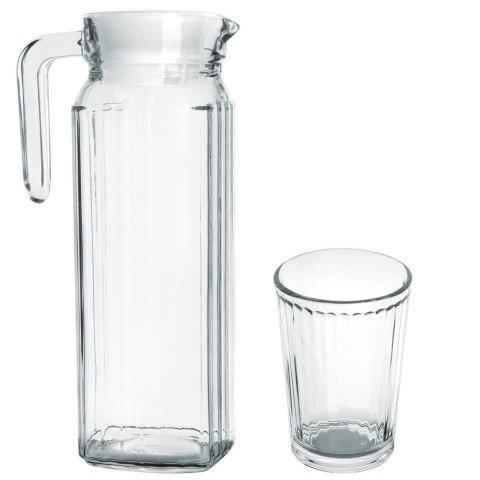 Dzbanek i szklanki na napoje 1.1L / 190 ml zestaw 5-ele EXCELLENT HOUSEWARE 139635 Dzbanek i szklanki na napoje 1.1L / 190 ml zestaw 5-ele EXCELLENT HOUSEWARE 139635
