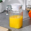 Dzbanek szklany mały 500ml na napoje sok wodę kompot 650ml z pokrywką VILDE 139293 Dzbanek szklany mały 500ml na napoje sok wodę kompot 650ml z pokrywką VILDE 139293
