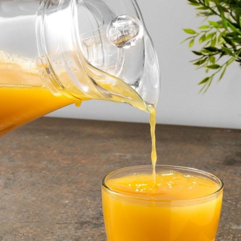 Dzbanek szklany na napoje sok wodę herbatę z pokrywką 1.4L stołowy VILDE 139290 Dzbanek szklany na napoje sok wodę herbatę z pokrywką 1.4L stołowy VILDE 139290
