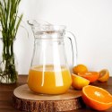 Dzbanek szklany na napoje sok wodę herbatę z pokrywką 1.4L stołowy VILDE 139290 Dzbanek szklany na napoje sok wodę herbatę z pokrywką 1.4L stołowy VILDE 139290