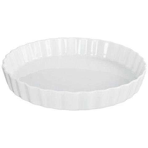 FORMA DO PIECZENIA TARTY CERAMICZNA BIAŁA 26.5CM VILDE 123249 FORMA DO PIECZENIA TARTY CERAMICZNA BIAŁA 26.5CM VILDE 123249
