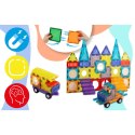 Klocki magnetyczne edukacyjne konstrukcyjne 71 szt RK-782 Ricokids