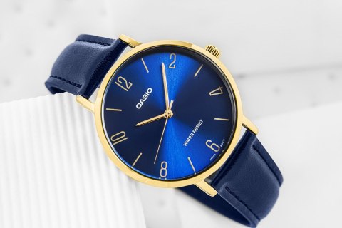 Zegarek Damski CASIO LTP-VT01GL-2BUDF + BOX Zegarek Damski CASIO LTP-VT01GL-2BUDF + BOX