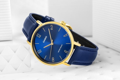 Zegarek Damski CASIO LTP-VT01GL-2BUDF + BOX Zegarek Damski CASIO LTP-VT01GL-2BUDF + BOX