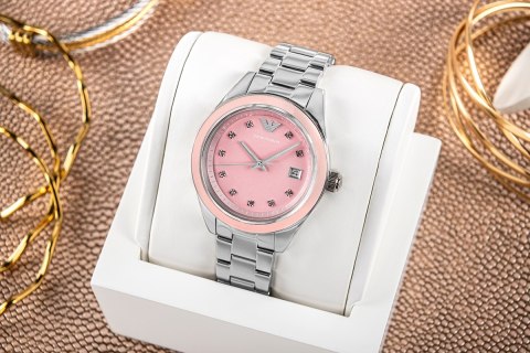 Zegarek Damski EMPORIO ARMANI Leo AR11546 + BOX Zegarek Damski EMPORIO ARMANI Leo AR11546 + BOX