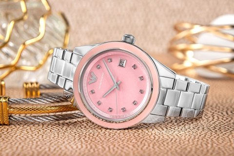 Zegarek Damski EMPORIO ARMANI Leo AR11546 + BOX Zegarek Damski EMPORIO ARMANI Leo AR11546 + BOX