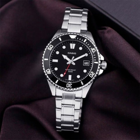 Zegarek Męski Casio MDV-10D-1A1+ BOX Zegarek Męski Casio MDV-10D-1A1+ BOX