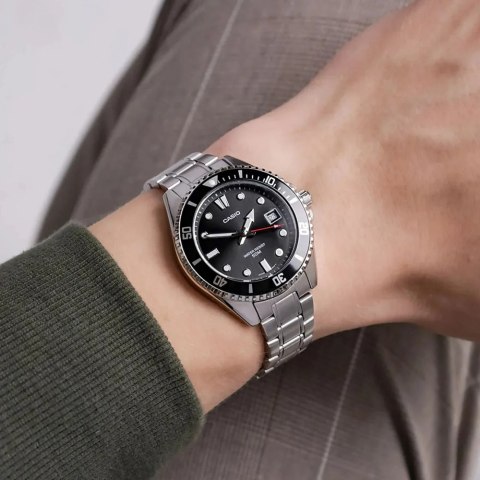 Zegarek Męski Casio MDV-10D-1A1+ BOX Zegarek Męski Casio MDV-10D-1A1+ BOX