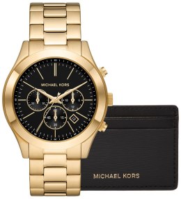 Zegarek Męski + Etui na karty MICHAEL KORS MK1076SET + BOX