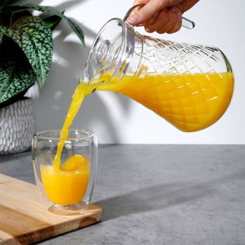 Dzbanek szklany na napoje sok wodę kompot herbatę lemoniadę 1.4L VILDE 139291 Dzbanek szklany na napoje sok wodę kompot herbatę lemoniadę 1.4L VILDE 139291