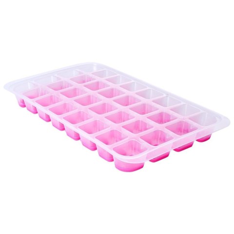 Forma foremka do 32 kostek lodu silikonowa pojemnik na lód kostki mix EXCELLENT HOUSEWARE 259141 Forma foremka do 32 kostek lodu silikonowa pojemnik na lód kostki mix EXCELLENT HOUSEWARE 259141
