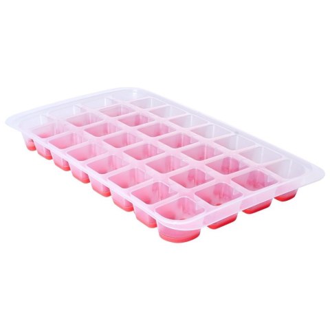 Forma foremka do 32 kostek lodu silikonowa pojemnik na lód kostki mix EXCELLENT HOUSEWARE 259141 Forma foremka do 32 kostek lodu silikonowa pojemnik na lód kostki mix EXCELLENT HOUSEWARE 259141