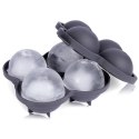 Forma foremka do lodu na lód pojemnik do kostek KULE LODOWE EXCELLENT HOUSEWARE 259228 Forma foremka do lodu na lód pojemnik do kostek KULE LODOWE EXCELLENT HOUSEWARE 259228