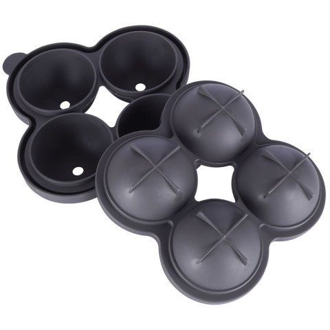 Forma foremka do lodu na lód pojemnik do kostek KULE LODOWE EXCELLENT HOUSEWARE 259228 Forma foremka do lodu na lód pojemnik do kostek KULE LODOWE EXCELLENT HOUSEWARE 259228