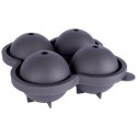Forma foremka do lodu na lód pojemnik do kostek KULE LODOWE EXCELLENT HOUSEWARE 259228 Forma foremka do lodu na lód pojemnik do kostek KULE LODOWE EXCELLENT HOUSEWARE 259228
