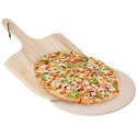 KAMIEŃ DO PIECZENIA PIZZY SZAMOTOWY Z ŁOPATĄ I NOŻEM 3 ELEMENTY VILDE 279072 KAMIEŃ DO PIECZENIA PIZZY SZAMOTOWY Z ŁOPATĄ I NOŻEM 3 ELEMENTY VILDE 279072