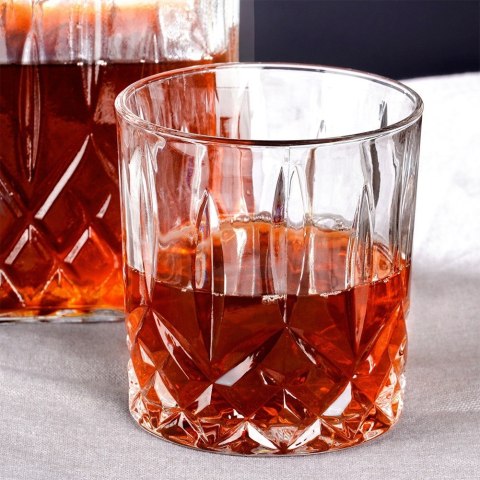 Karafka i szklanki do whisky nalewki na alkohol 900ml zestaw 5-ele VILDE 139665 Karafka i szklanki do whisky nalewki na alkohol 900ml zestaw 5-ele VILDE 139665