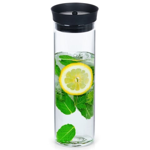 Karafka szklana z pokrywką na napoje wodę sok dzbanek 1L EXCELLENT HOUSEWARE 139636 Karafka szklana z pokrywką na napoje wodę sok dzbanek 1L EXCELLENT HOUSEWARE 139636