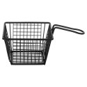 Koszyk na frytki do serwowania frytek metalowy czarny 22x13x8cm EXCELLENT HOUSEWARE 259730 Koszyk na frytki do serwowania frytek metalowy czarny 22x13x8cm EXCELLENT HOUSEWARE 259730