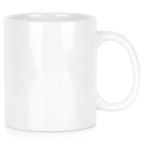 Kubek ceramiczny do kawy herbaty biały 330 ml VILDE 139698 Kubek ceramiczny do kawy herbaty biały 330 ml VILDE 139698