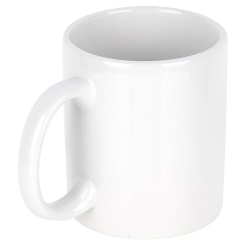 Kubek ceramiczny do kawy herbaty biały 330 ml VILDE 139698 Kubek ceramiczny do kawy herbaty biały 330 ml VILDE 139698