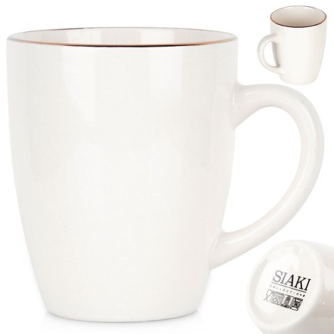 Kubek porcelanowy do kawy herbaty biały 200 ml SIAKI COLLECTION 139704