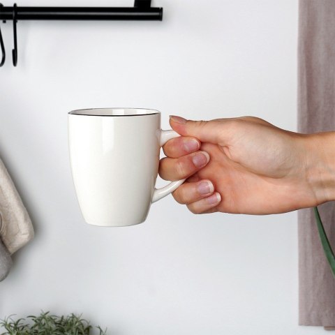 Kubek porcelanowy do kawy herbaty biały 200 ml SIAKI COLLECTION 139704