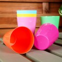 Kubki plastikowe wielorazowe 280 ml zestaw kubków mix kolorów 6 sztuk EXCELLENT HOUSEWARE 139637 Kubki plastikowe wielorazowe 280 ml zestaw kubków mix kolorów 6 sztuk EXCELLENT HOUSEWARE 139637