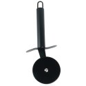 Nóż do krojenia pizzy stalowy czarny radełko 20cm VILDE 259712