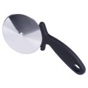 Nóż do krojenia pizzy stalowy okrągły 20.5cm radełko duże ALPINA 259270
