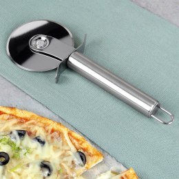 Nóż do krojenia pizzy stalowy pojedynczy 19cm radełko VILDE 259682