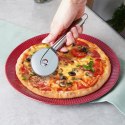 Nóż do krojenia pizzy stalowy pojedynczy 19cm radełko VILDE 259682 Nóż do krojenia pizzy stalowy pojedynczy 19cm radełko VILDE 259682