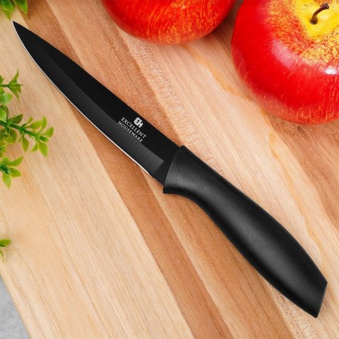 Nóż kuchenny stalowy stal czarny 23cm EXCELLENT ELECTRICS 259733