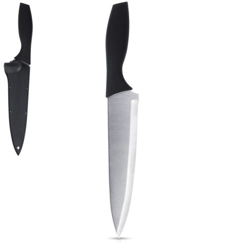 Nóż kuchenny szefa kuchni stalowy z osłoną noża 19cm EXCELLENT HOUSEWARE 259700 Nóż kuchenny szefa kuchni stalowy z osłoną noża 19cm EXCELLENT HOUSEWARE 259700