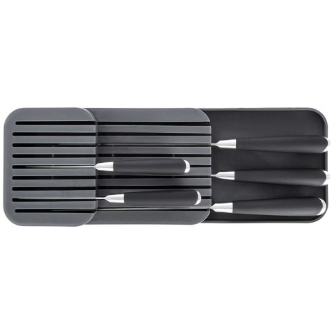 Organizer na noże przybory sztućce do szuflady szary 39x14.5x7.5cm VILDE 229012-S Organizer na noże przybory sztućce do szuflady szary 39x14.5x7.5cm VILDE 229012-S