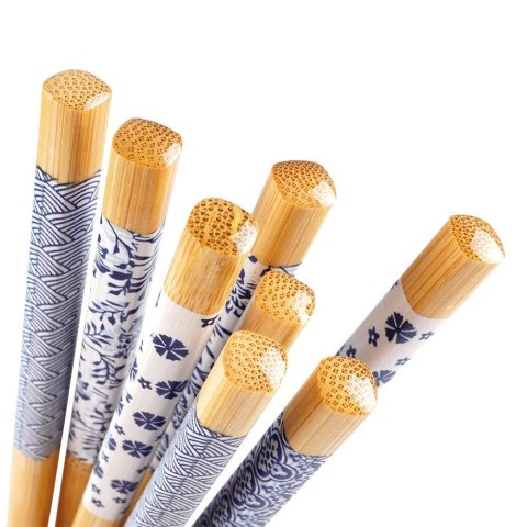 Pałeczki do sushi bambusowe wielorazowe 8 sztuk 24cm EXCELLENT HOUSEWARE 139166 Pałeczki do sushi bambusowe wielorazowe 8 sztuk 24cm EXCELLENT HOUSEWARE 139166
