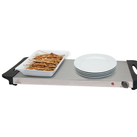 Podgrzewacz elektryczny do potraw stołowy bufetowy stalowy potrójny EXCELLENT ELECTRICS 870176