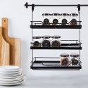 Pojemnik na przyprawy szklany 120ml słoik słoiczek organizer ORION 155118