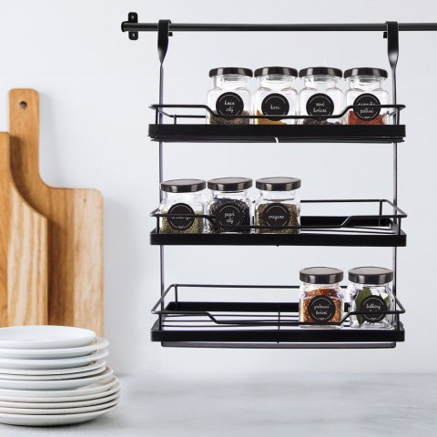 Pojemnik na przyprawy szklany 120ml słoik słoiczek organizer ORION 155118 Pojemnik na przyprawy szklany 120ml słoik słoiczek organizer ORION 155118