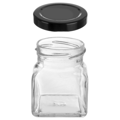 Pojemnik na przyprawy szklany 120ml słoik słoiczek organizer ORION 155118 Pojemnik na przyprawy szklany 120ml słoik słoiczek organizer ORION 155118