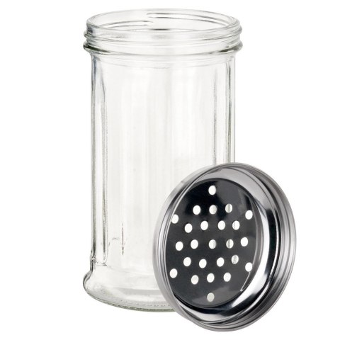 Pojemnik na przyprawy z sitkiem szklany 350ml słoik słoiczek organizer VILDE 229208 Pojemnik na przyprawy z sitkiem szklany 350ml słoik słoiczek organizer VILDE 229208