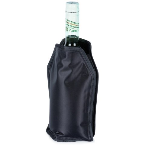 Pokrowiec chłodzący na wino butelkę wina do butelek cooler czarny 22 cm EXCELLENT HOUSEWARE 124504 Pokrowiec chłodzący na wino butelkę wina do butelek cooler czarny 22 cm EXCELLENT HOUSEWARE 124504