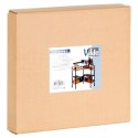 Półka kuchenna drewniana narożna 2-poziomowa 29.5x29.5x33.5cm VILDE 229203 Półka kuchenna drewniana narożna 2-poziomowa 29.5x29.5x33.5cm VILDE 229203