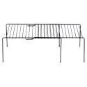 Półka kuchenna metalowa do szafki regulowana rozsuwana 34.5-48cm czarna VILDE 229106 Półka kuchenna metalowa do szafki regulowana rozsuwana 34.5-48cm czarna VILDE 229106
