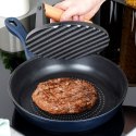 Prasa praska do burgerów steków mięsa na grilla żeliwna 17.5cm CAST LINE VILDE 259702 Prasa praska do burgerów steków mięsa na grilla żeliwna 17.5cm CAST LINE VILDE 259702